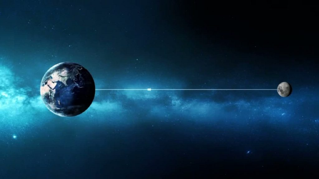 Свет от Земли до нашего спутника доберется очень быстро – за 1,255 секунд