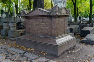 Могила Эйлера на Лазаревском кладбище Александро-Невской Лавры